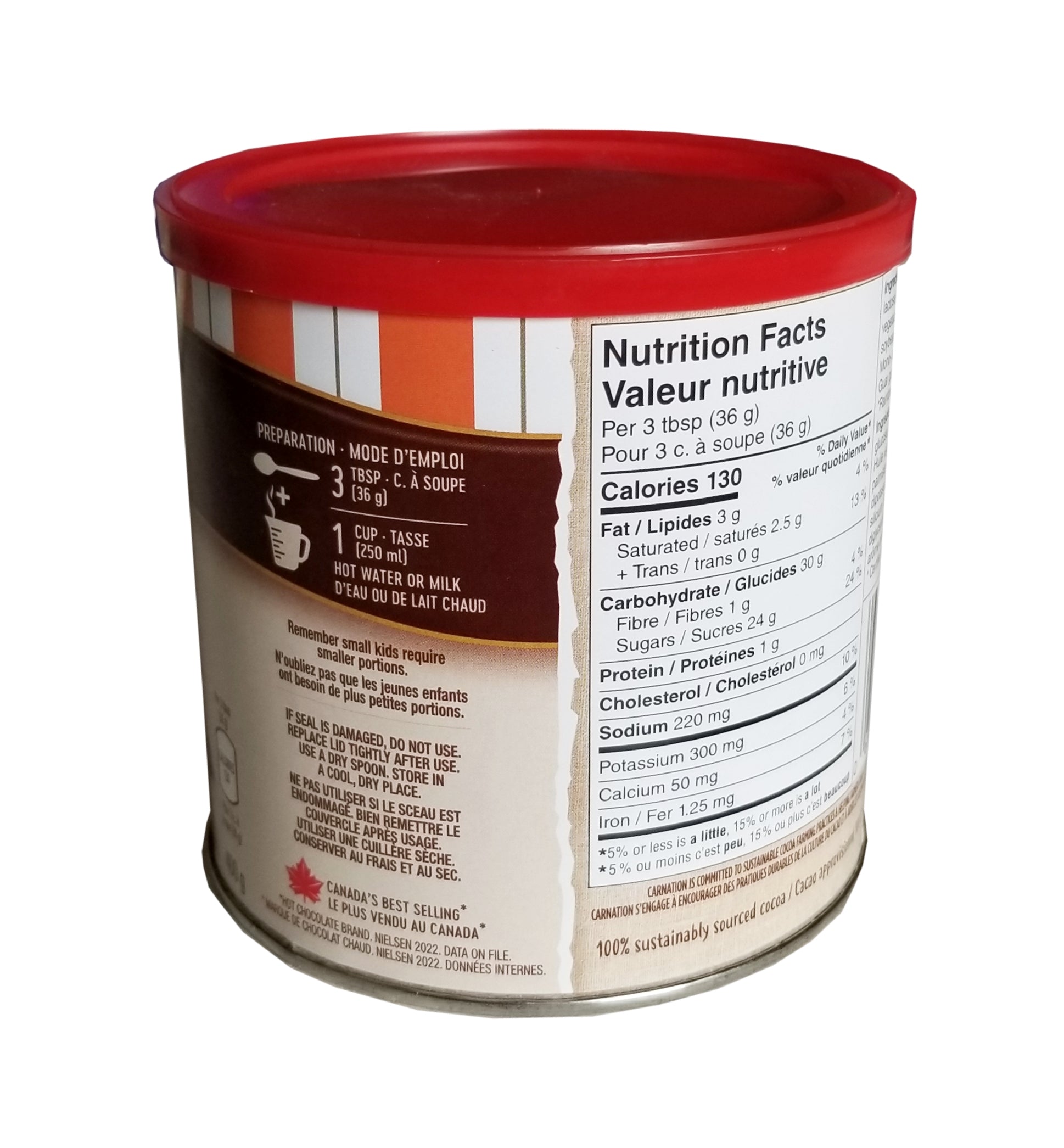 Nestle Carnation Turtles Hot Chocolate Mix, 400g/14 oz